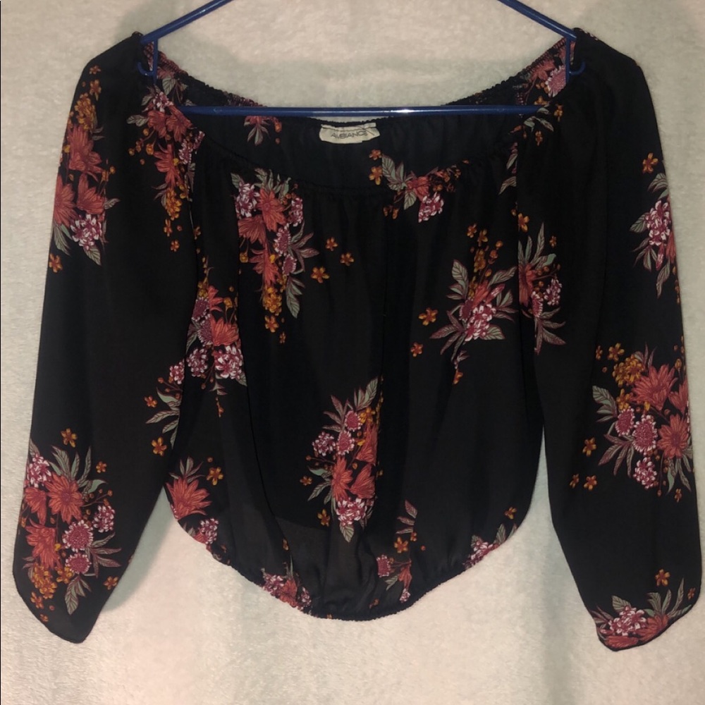 Off shoulder top